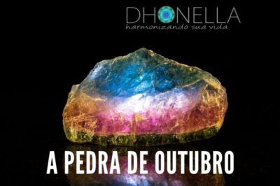 A pedra de outubro: Turmalina