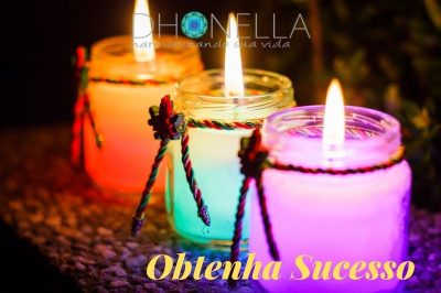 Velas coloridas para ter sucesso na vida e na saúde